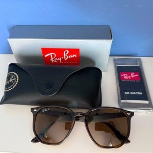 NEW Ray-Ban Polished Light Havana Sunglasses
